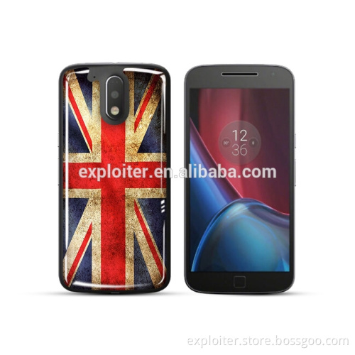 Ultra thin epoxy resin 5.5inch cell phone case for moto x4